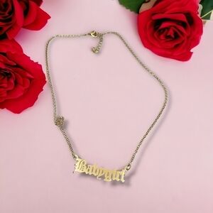 Y2K "Baby Girl" Necklace